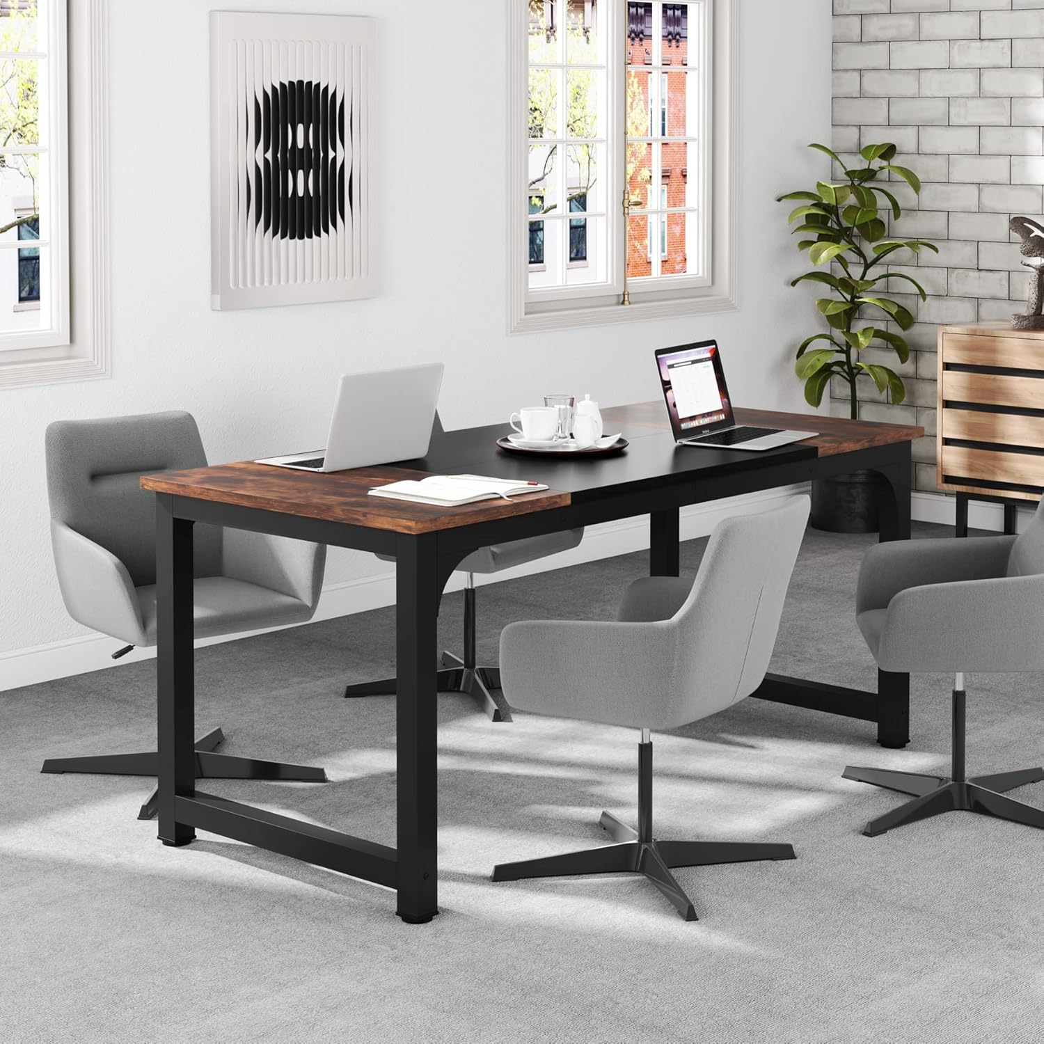 Tribesigns Computerbureau, Thuiswerkbureau Design kantoormeubelen