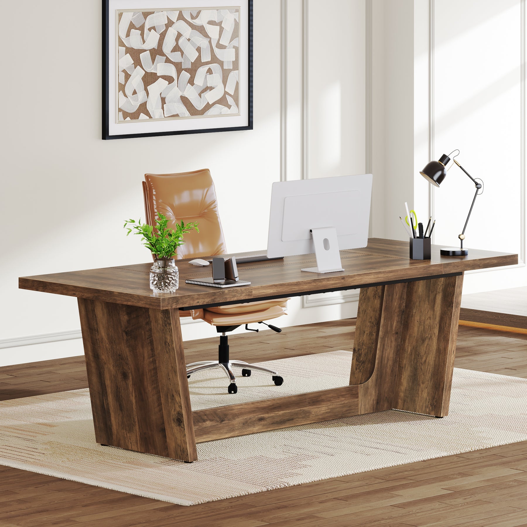 Tribesigns Table d'ordinateur informatique, Bureau pour ordinateur portable