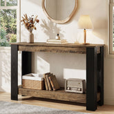 Tribesigns Console Étroite de 105 cm à 2 Niveaux, Idéale comme Table d’Entrée pour Salon 3