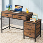 Tribesigns Bureau d'ordinateur, Bureau d'étude à domicile avec tiroir réversible 3