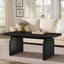 Tribesigns Table basse 120 cm, Table centrale de ferme Table basse à thé cocktail