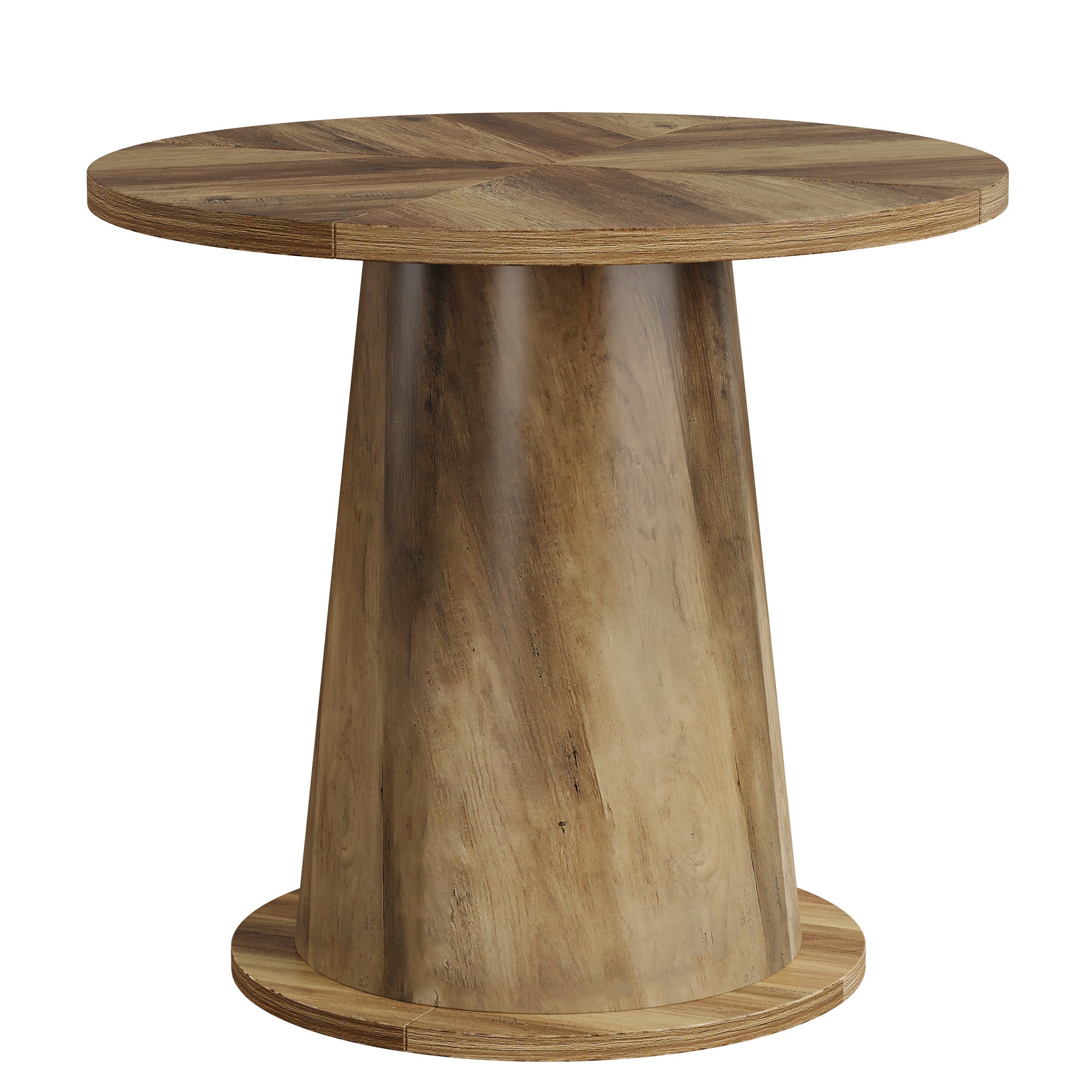 Tribesigns Table à Manger Ronde 80 cm pour 2 à 4 Personnes