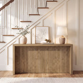 Tribesigns Console de 160 cm, Table de Canapé Rustique pour Entrée et Couloir 3