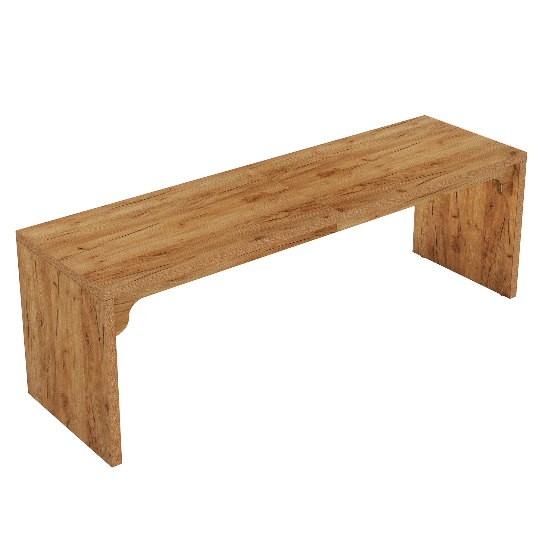 Tribesigns Table à manger 180 cm Table à manger de cuisine moderne avec base robuste