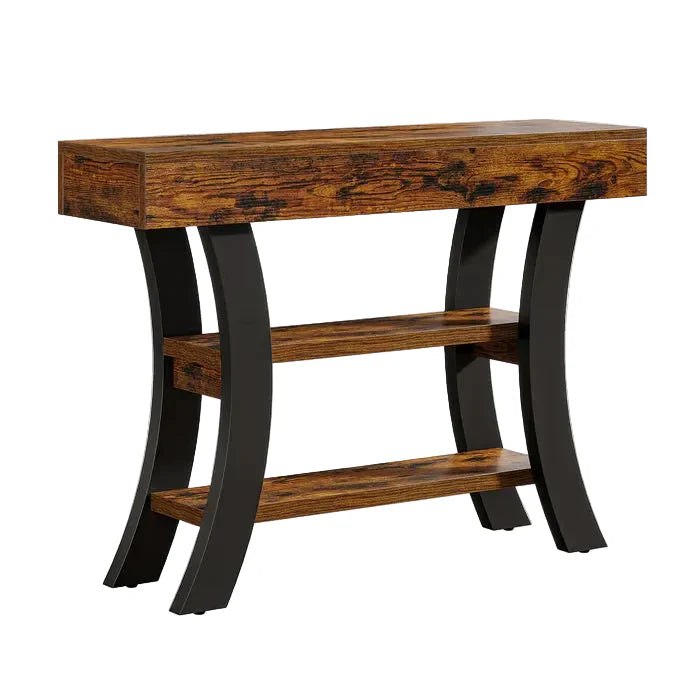 Tribesigns Console van 105 cm, banktafel met opbergvakken