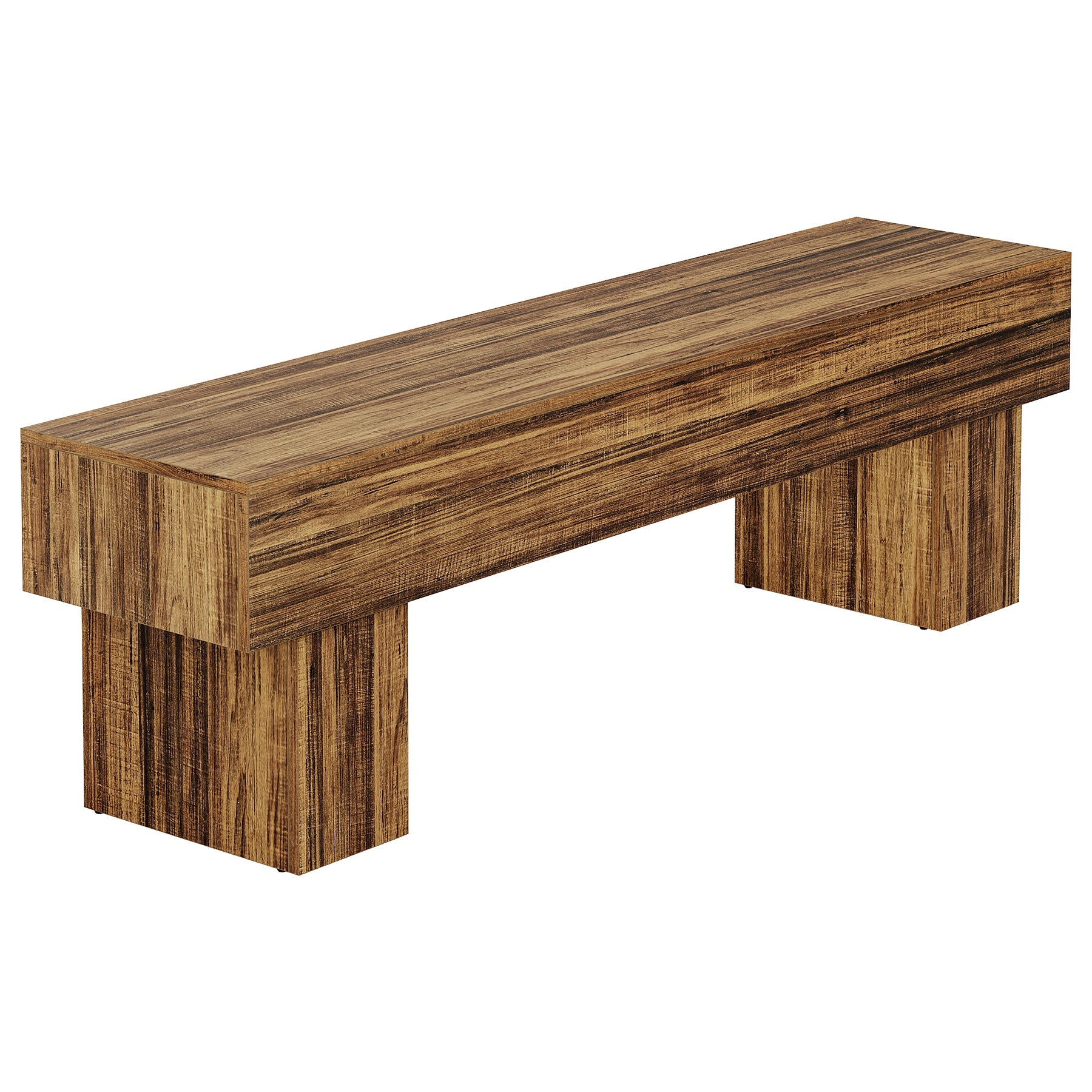 Tribesigns Banc de chambre extra long de 160 cm, Banc de ferme en bois pour chambre à coucher