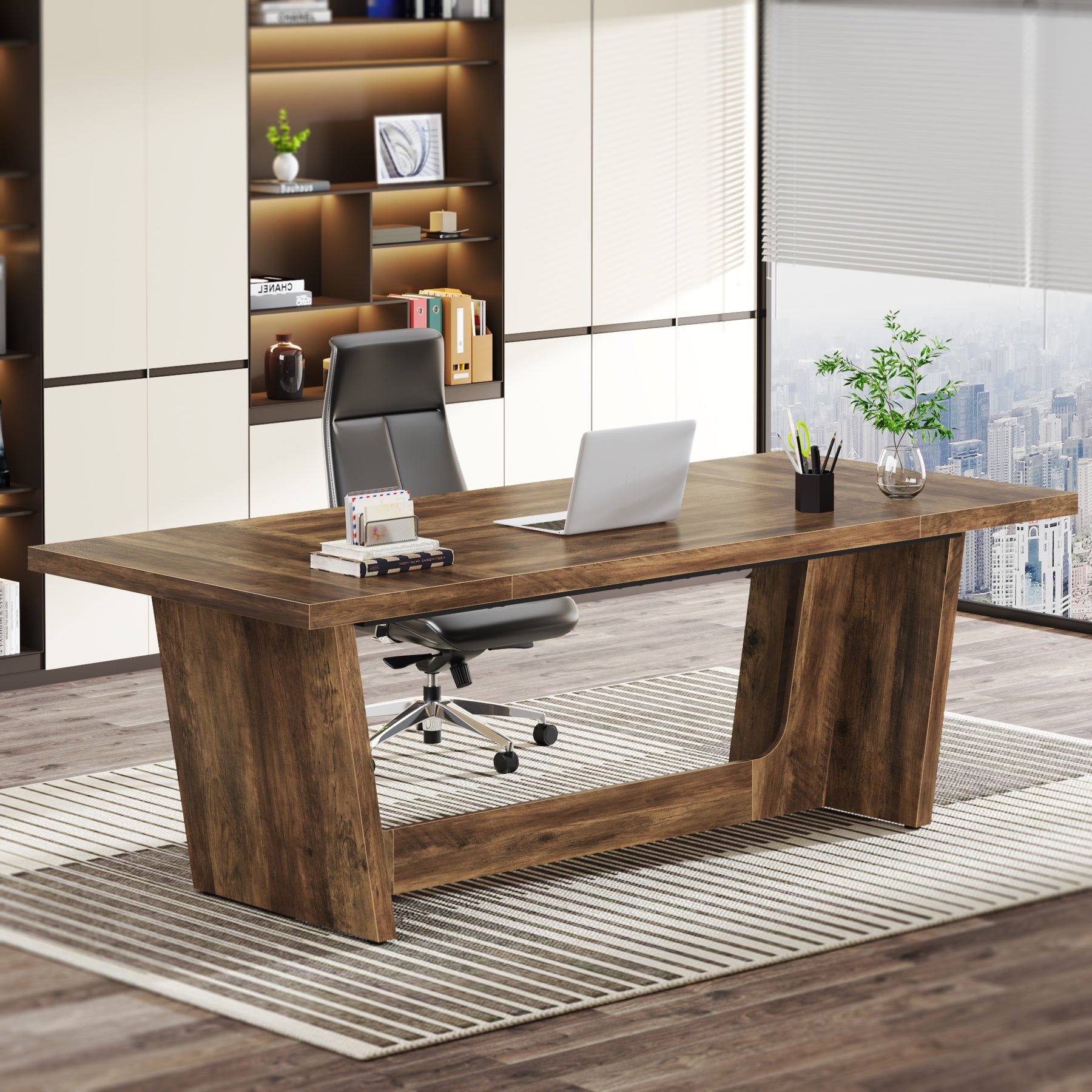 Tribesigns Table d'ordinateur informatique, Bureau pour ordinateur portable