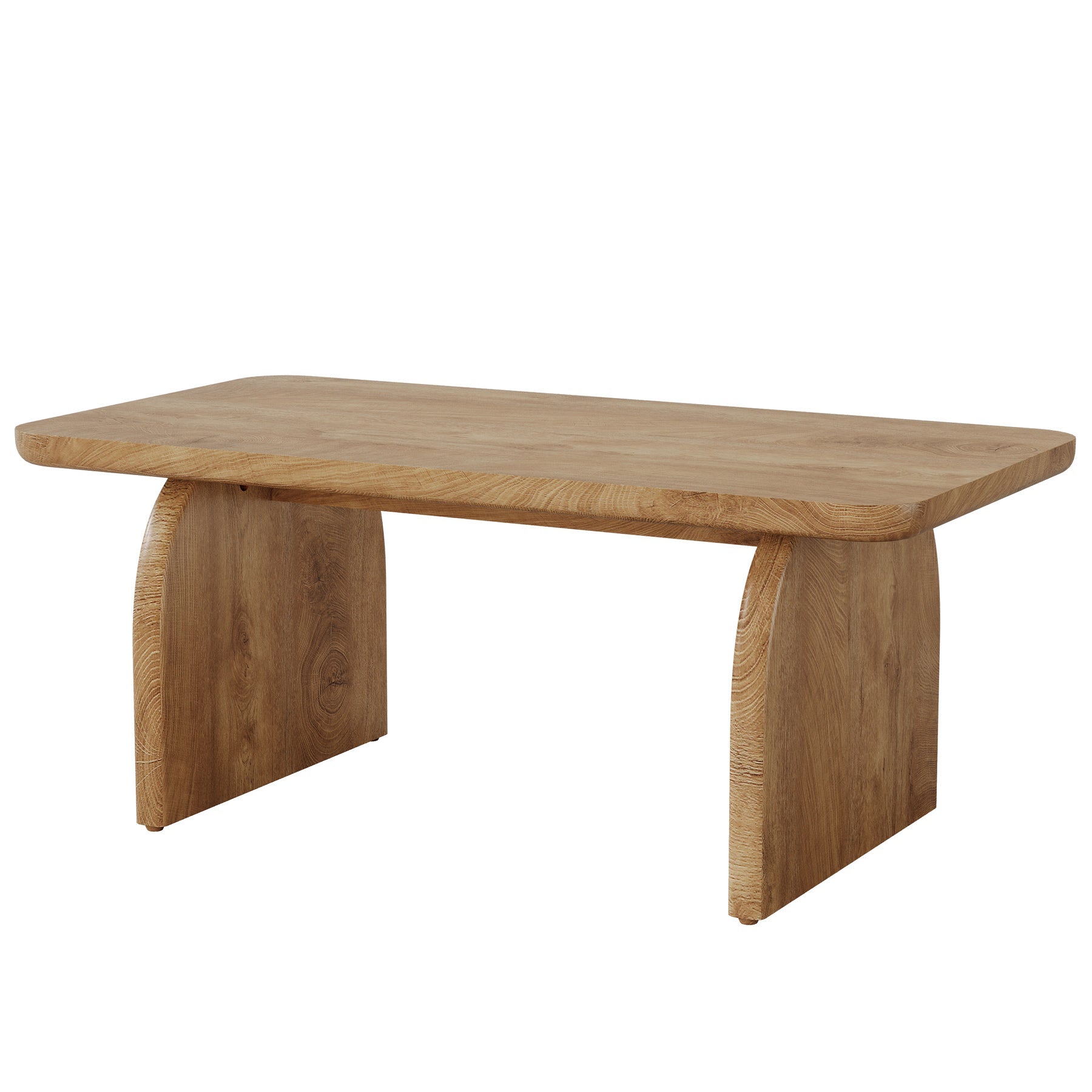 Tribesigns Salontafel 120 cm, Boerderij Stijl Salontafel theecocktailtafel