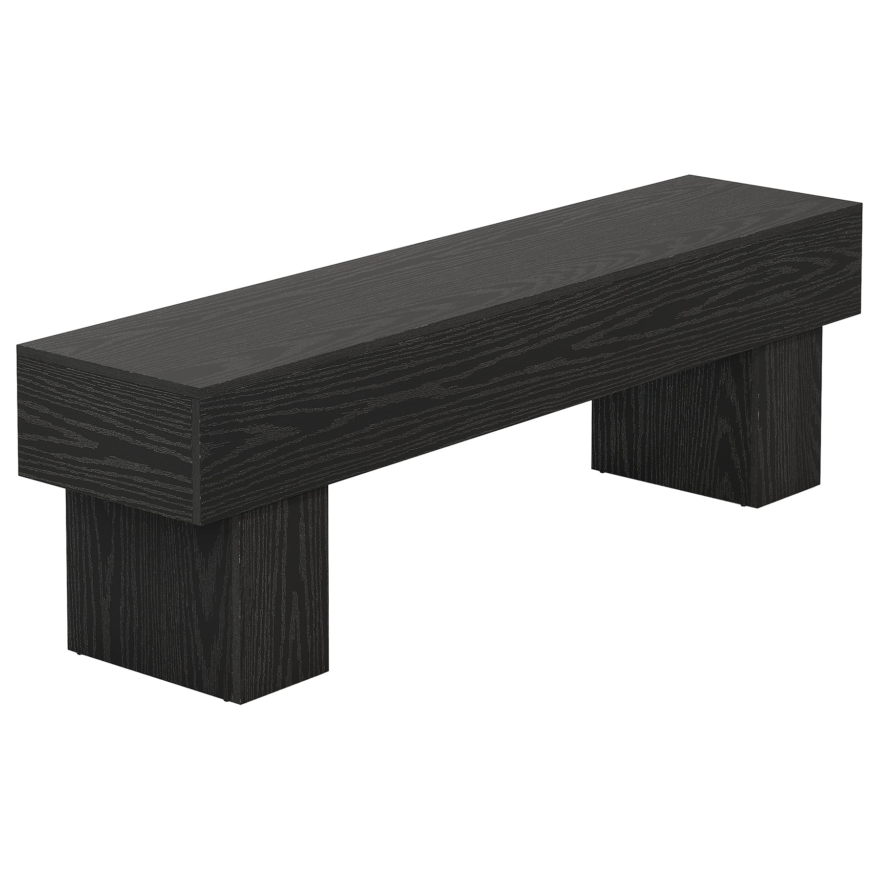 Tribesigns Banc de chambre extra long de 160 cm, Banc de ferme en bois pour chambre à coucher
