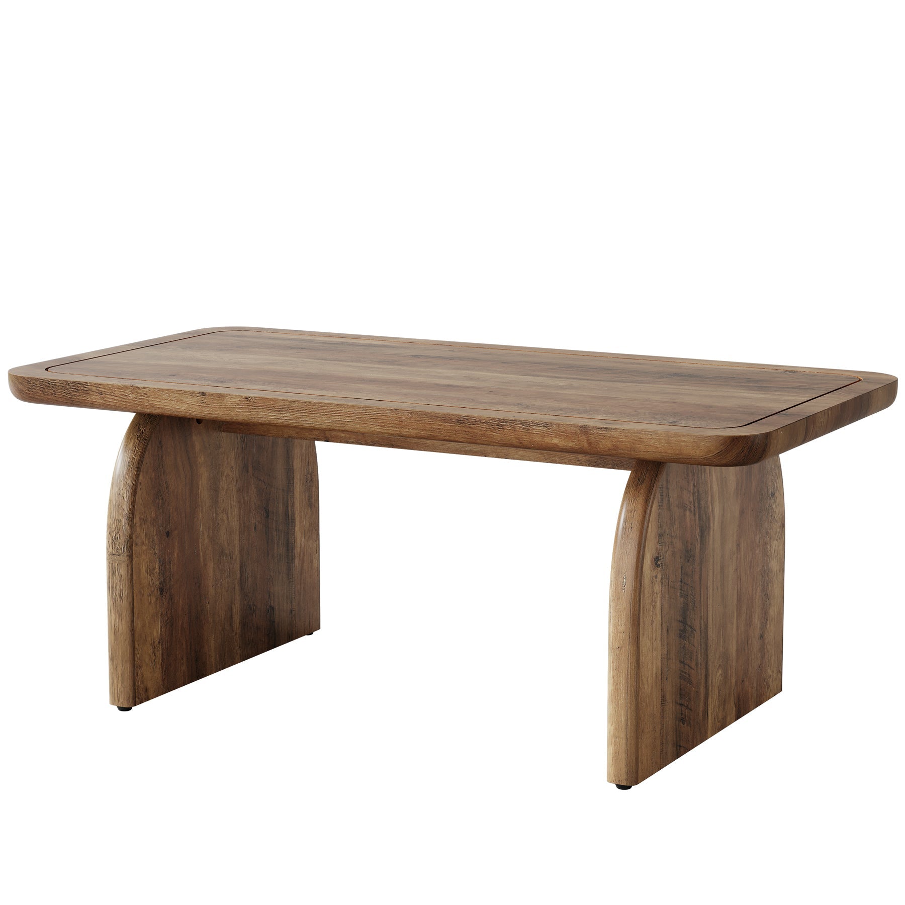 Tribesigns Salontafel 120 cm, Boerderij Stijl Salontafel theecocktailtafel