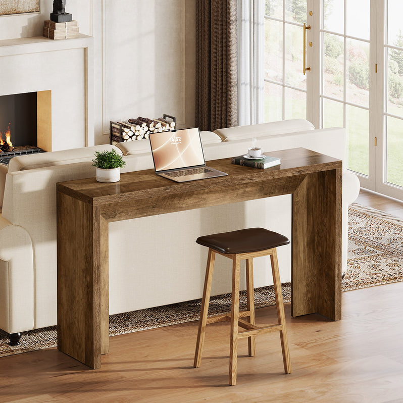 Rustieke consoletafel van 140 cm, boerenbanktafel, haltafel