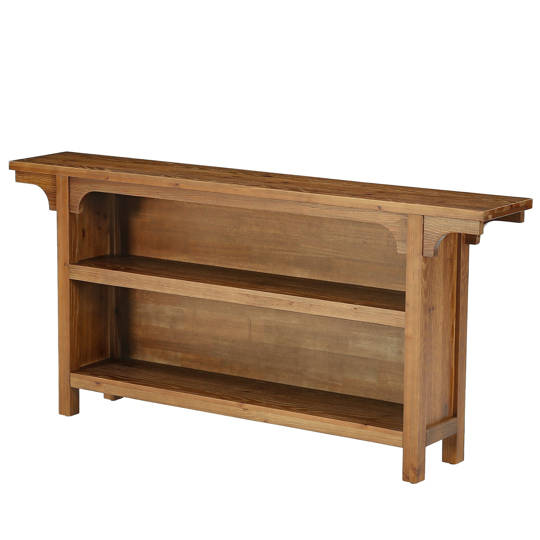 Tribesigns Console 160 cm, Table Étroite à 3 Niveaux avec Étagères pour Entrée