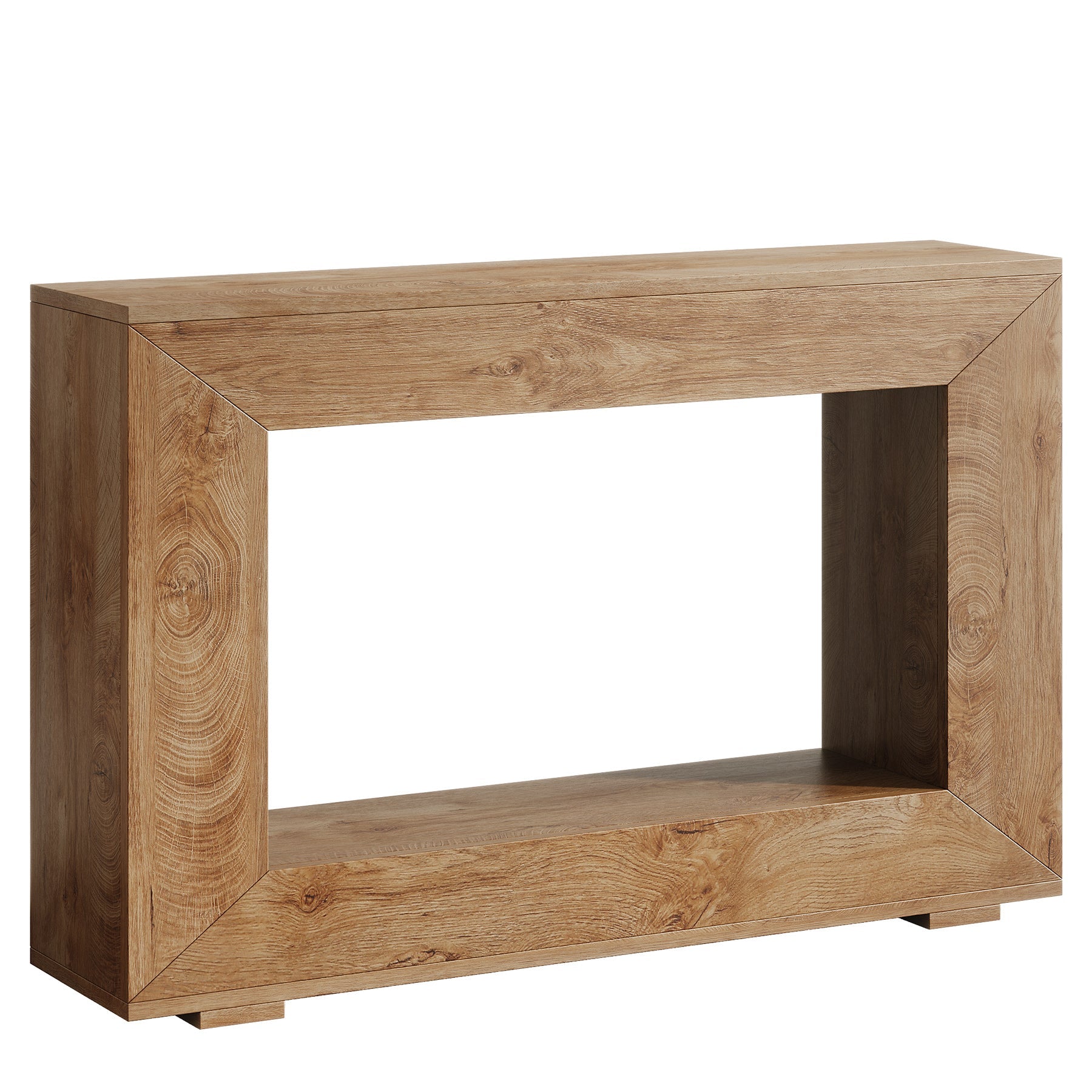 Tribesigns Console de style maison de campagne, Table basse en bois pour l'entrée