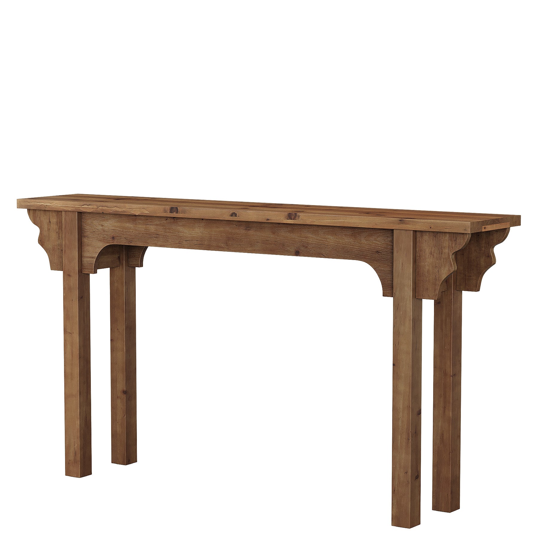 Tribesigns Console de 160 cm, Table d’Entrée en Bois Massif pour Salon