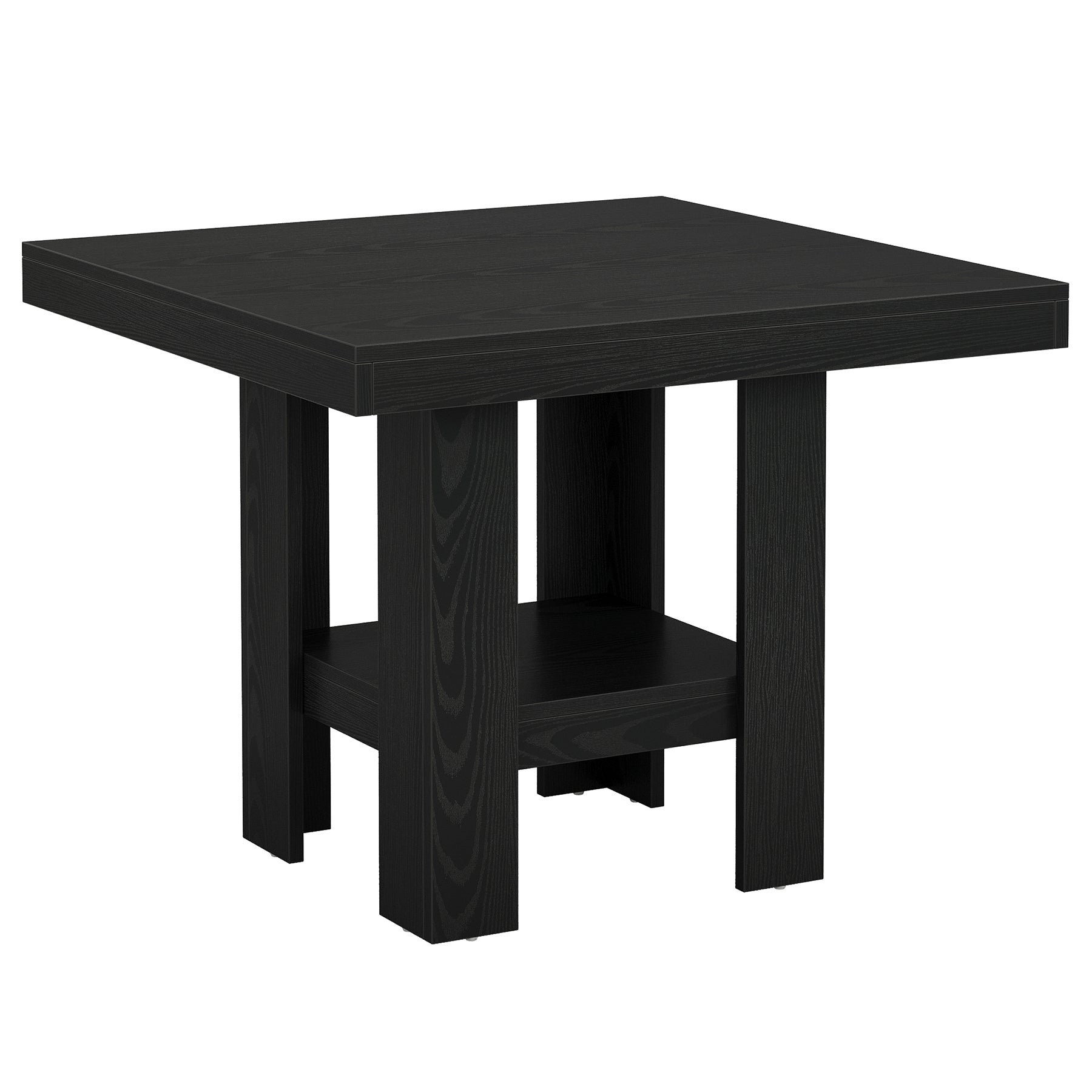 Tribesigns Table à Manger pour 2 Personnes 80 x 80 x75 cm, Carré Table de Salle à Manger Industrielle