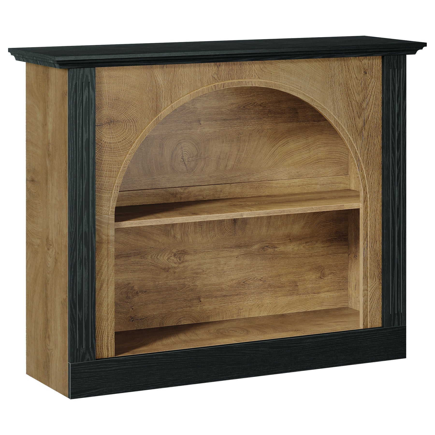 Tribesigns 3-laags console tafel, 110 cm houten haltafel met opbergruimte, bijzettafel voor entree