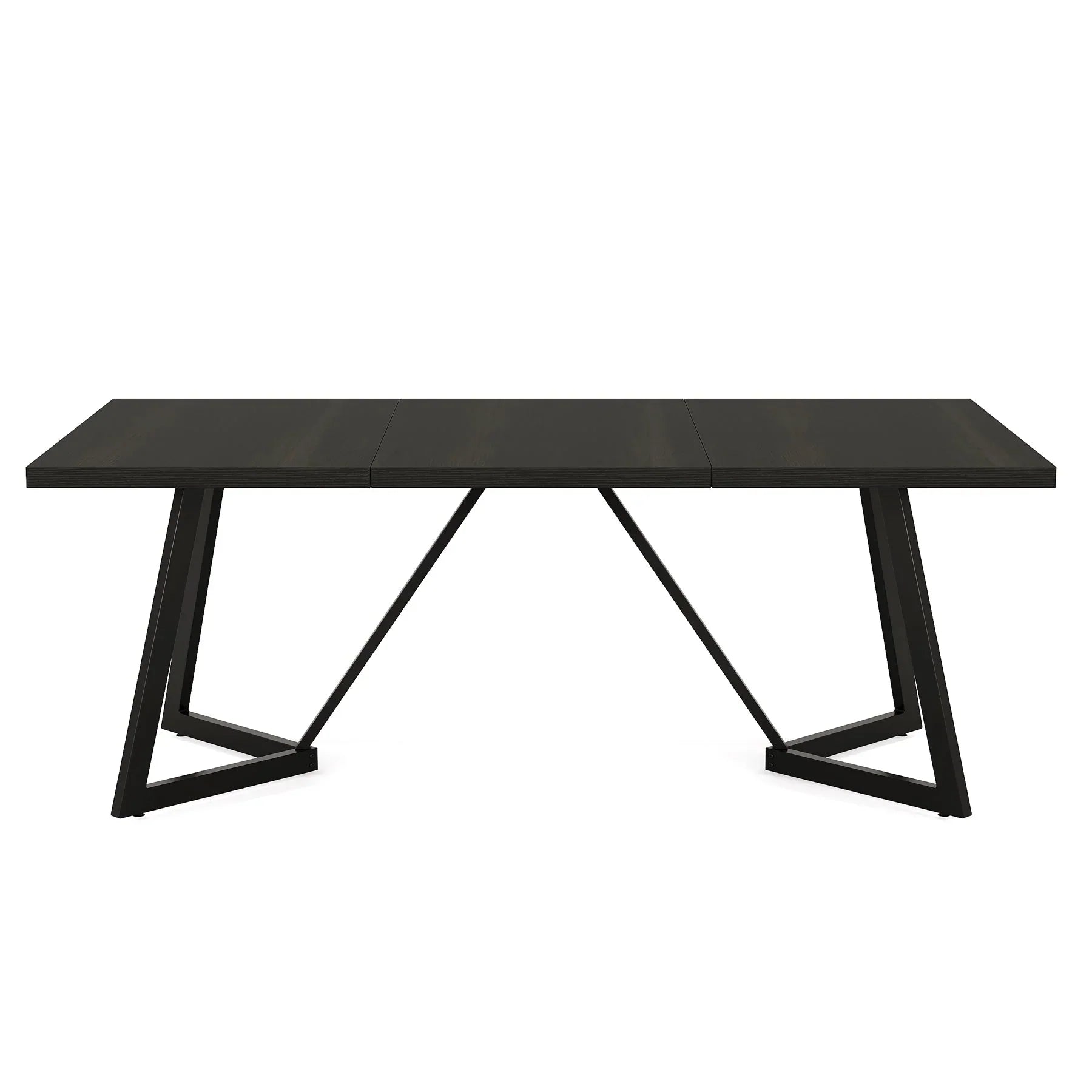 Tribesigns Table à manger de 180 cm, Table de cuisine rectangulaire moderne pour 6 à 8 personnes