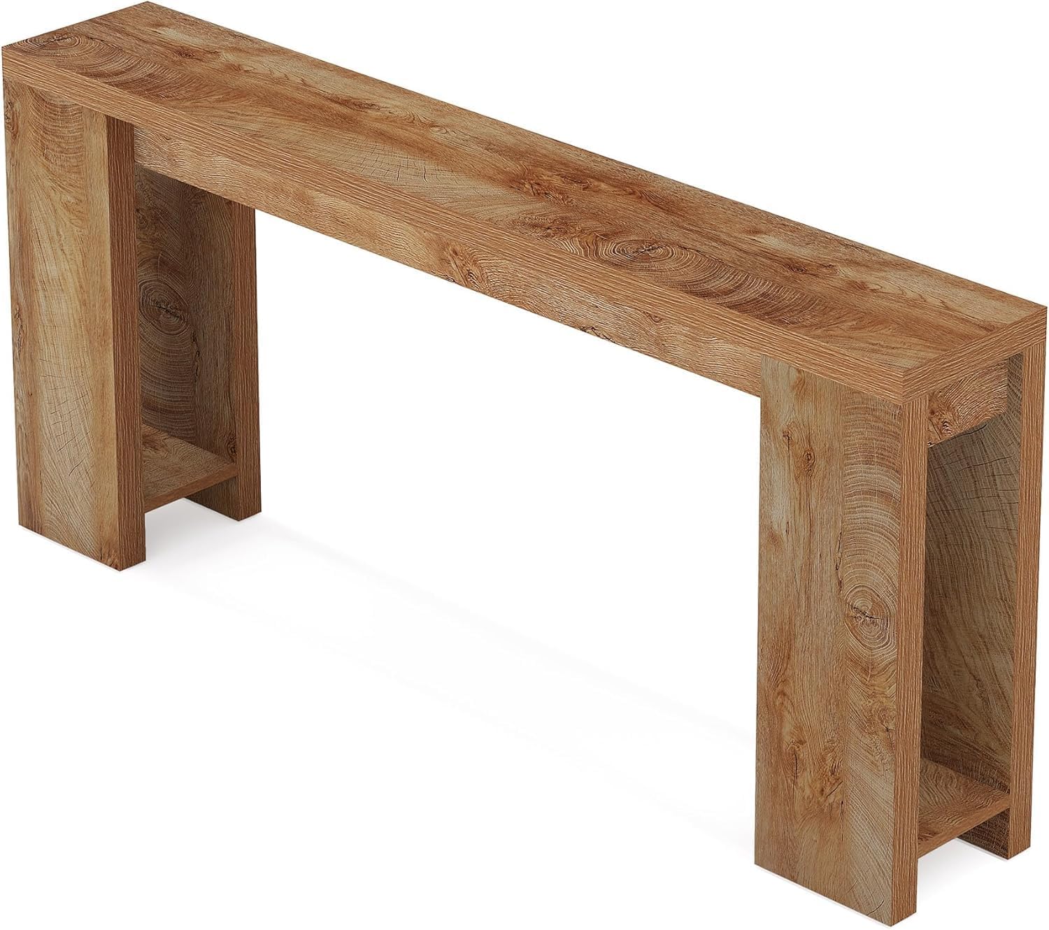 Tribesigns Console 160 cm, Boerenstijl Sofa Tafeltje Hal Bijzettafeltje