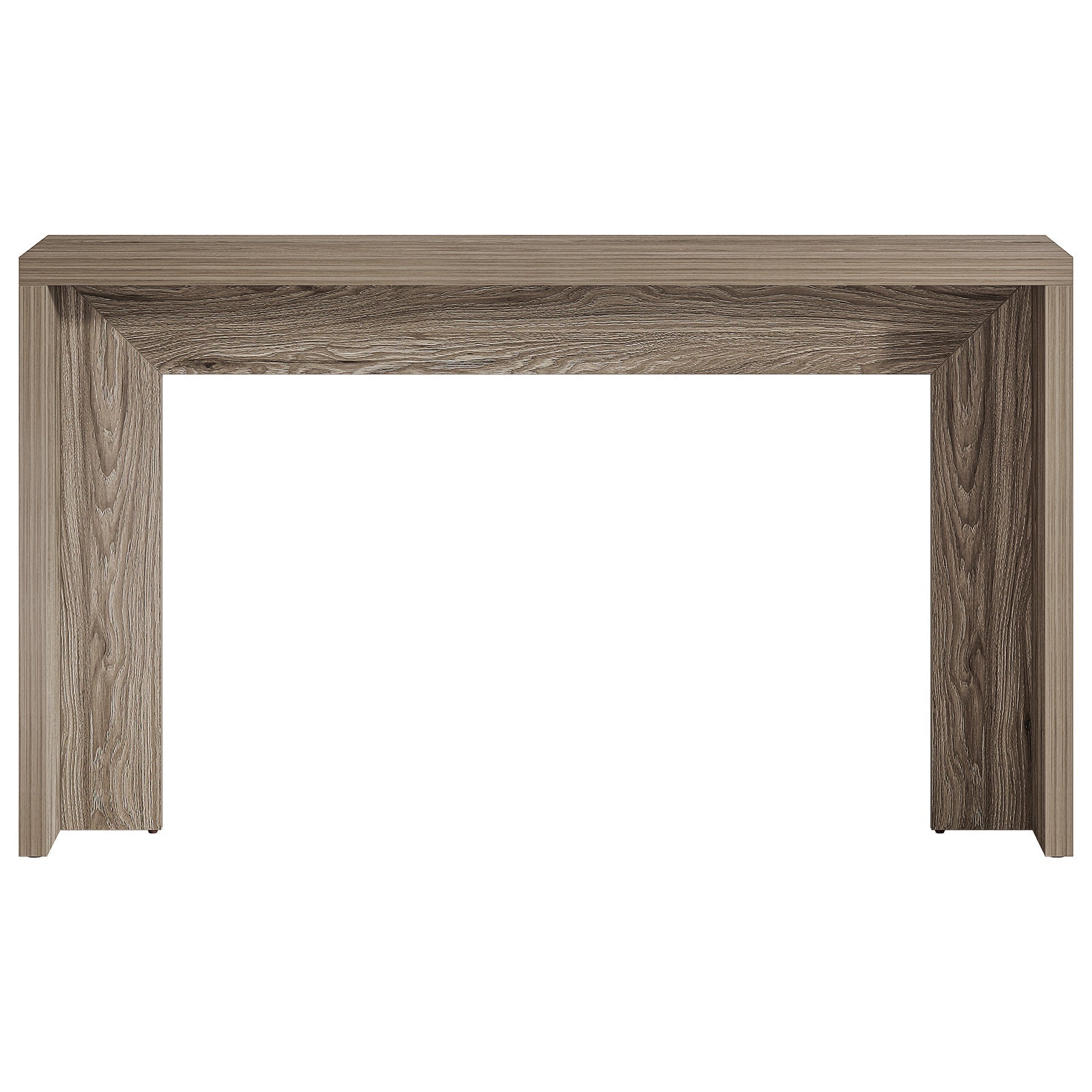 Tribesigns Console style campagne 140 cm, Table d'entrée étroite avec rangement