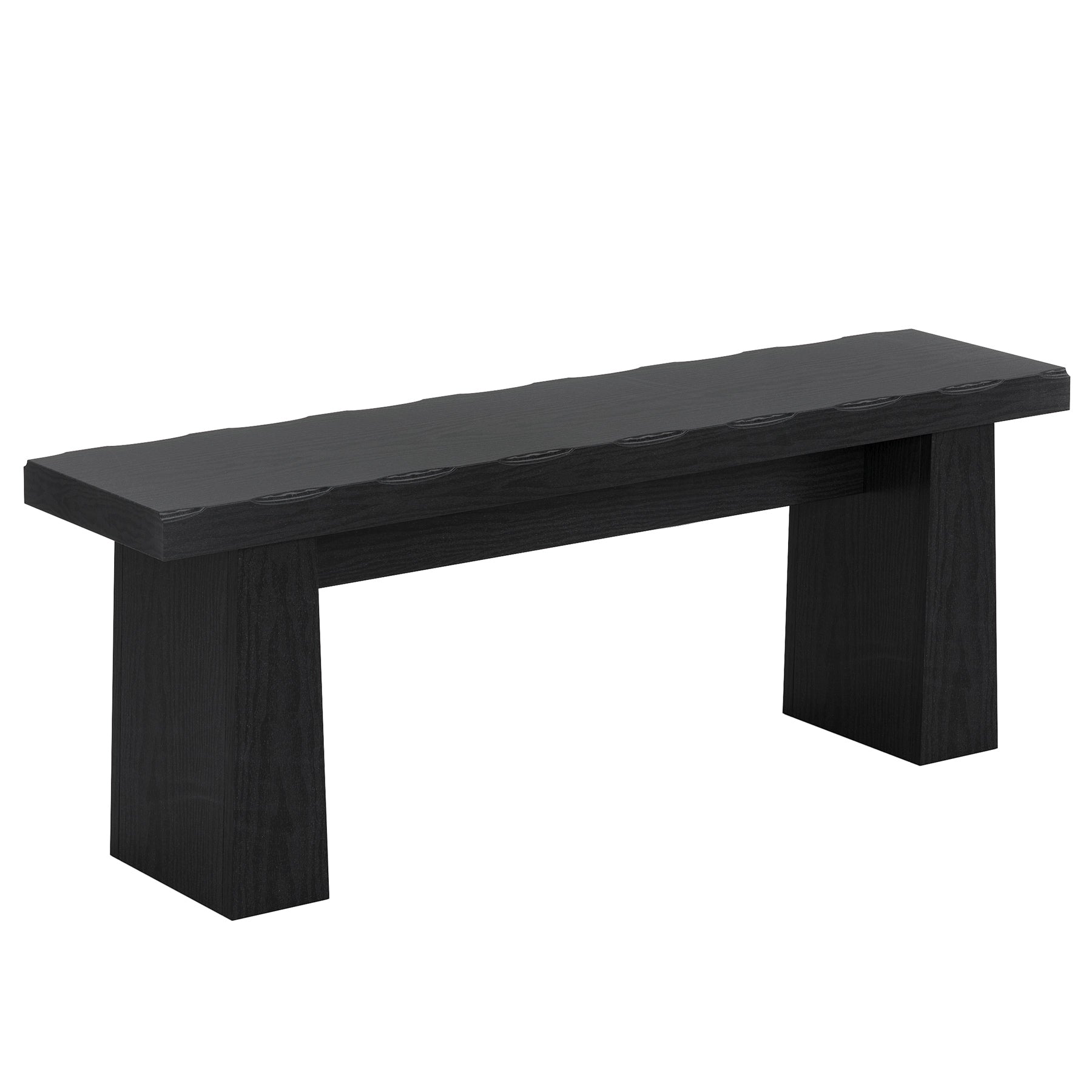 Tribesigns Banc de 120 cm, Banc Moderne en Bois, Banc de Salle à Manger Polyvalent au Design Minimaliste