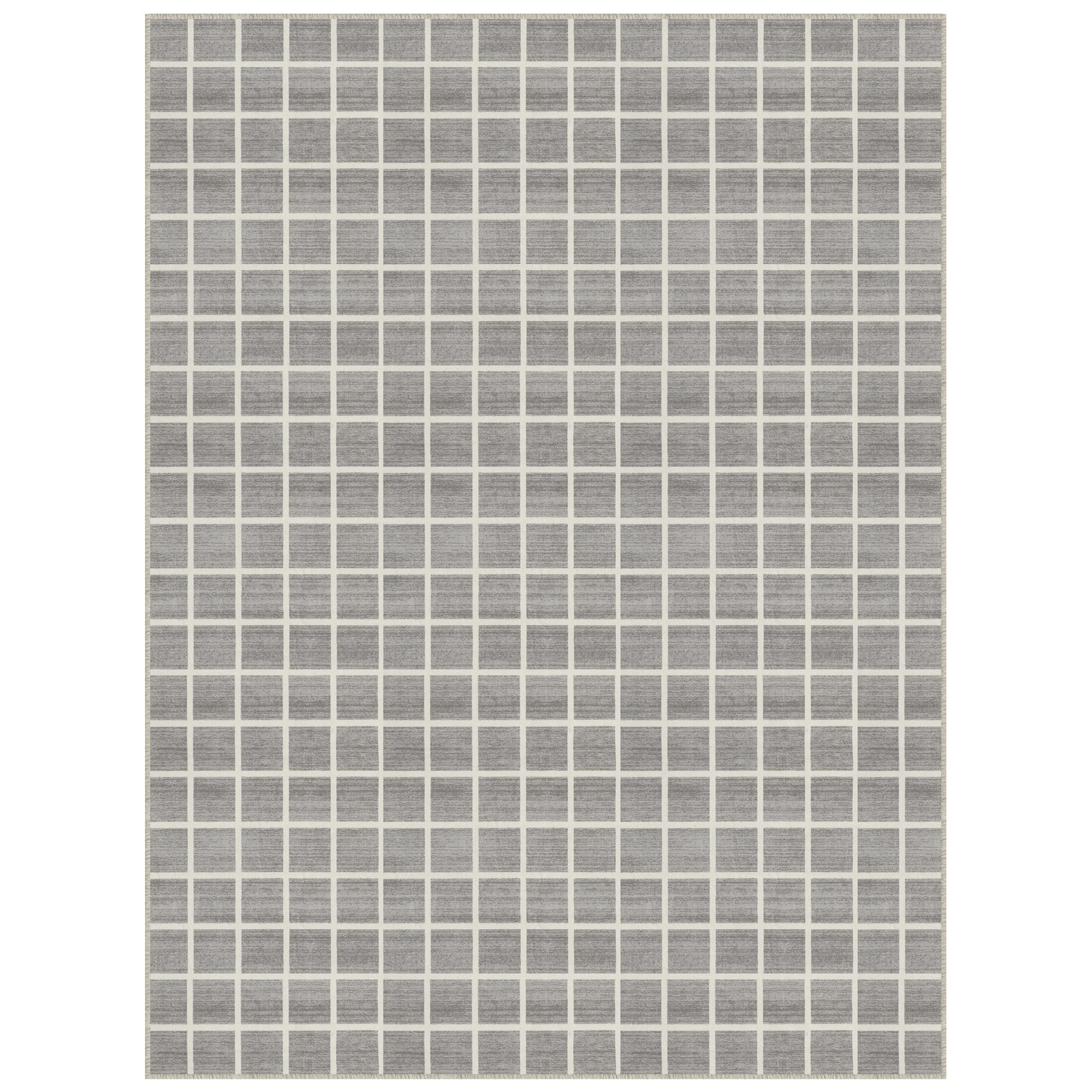 Tribesigns Tapis Moderne à Carreaux, Tapis Lavable à Damier, Doux et Antidérapant pour Salon, Certifié OEKO-TEX
