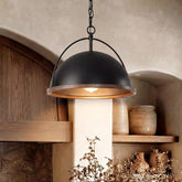 Tribesigns Suspension en métal, Luminaire suspendu vintage Ø33 cm, lampe de plafond industrielle réglable en hauteur, lustre en fer E27 3