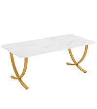 Tribesigns Bureau exécutif, Bureau d'ordinateur moderne Table de conférence pour bureau