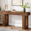 Tribesigns Table console de 160 cm, Table d'entrée de style ferme en bois